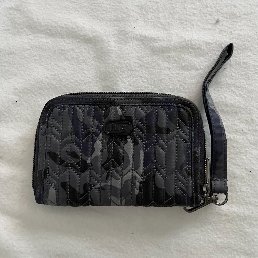 LUG Rodeo Gray Camo Wristlet/Purse/Wallet W/Removeable Strap - Picture 7 of 8